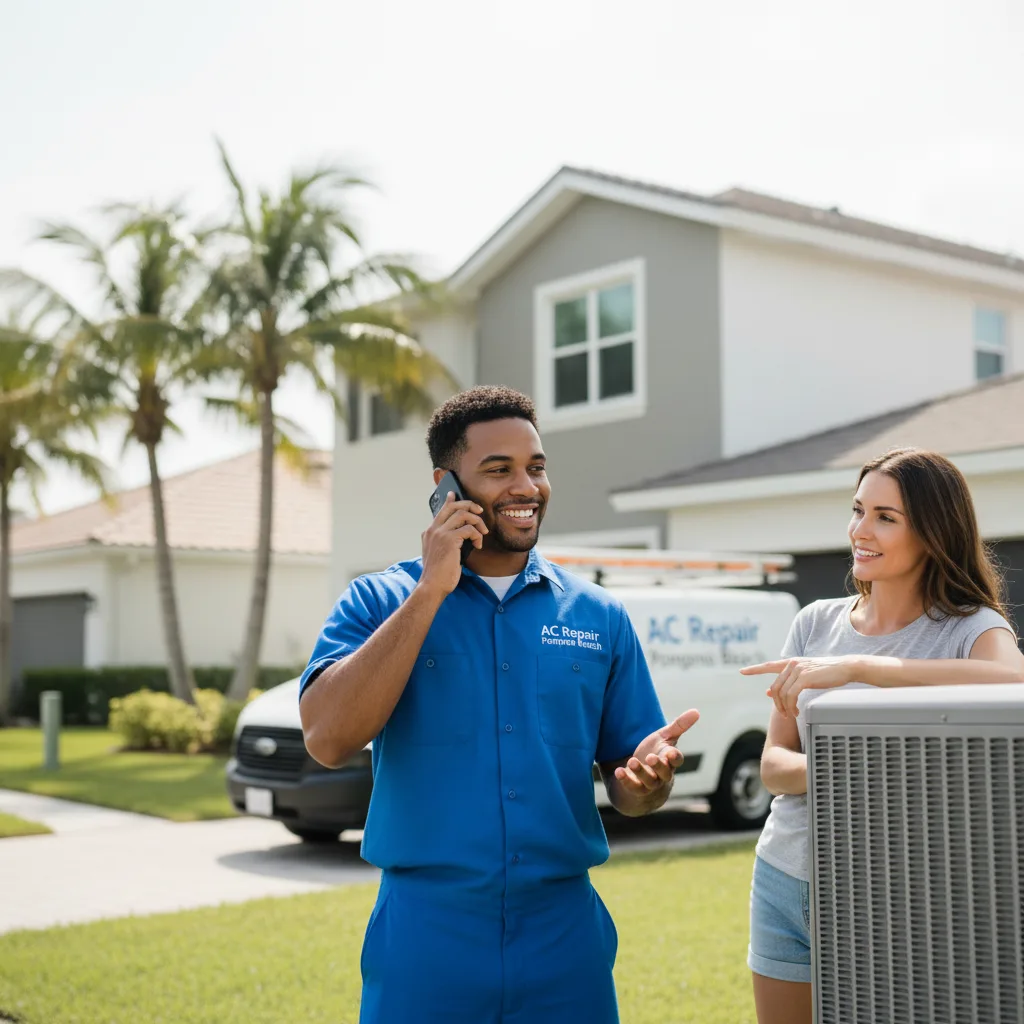 AC Repair Pompano Beach customer support in Alma